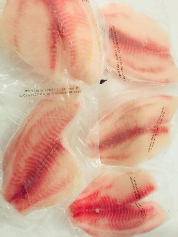 TILAPIA FILETE IMPORTADA 1kg SEAFROST